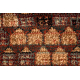 Wool carpet KASHQAI 4327 101 Patchwork terracotta 