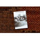 Tappeto di lana KASHQAI 4327 101 Patchwork terracotta