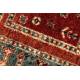 Tapis en laine KASHQAI 4349 300 oriental, cadre terre cuite / vert