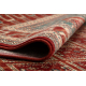 Vilnonis kilimas KASHQAI 4349 300 rytietiškas, rėmelis terakota / žalia