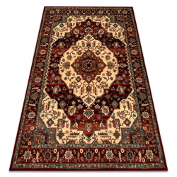 Koberec KASHQAI 4377 300 ornament vin roșu / béžová 