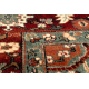 Wool carpet KASHQAI 4377 300 ornament claret / beige