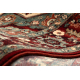 Tapete de lã KASHQAI 4377 300 ornamento bordó / bege 
