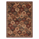 Wollen tapijt KASHQAI 4373 300 oosters, latwerk beige / rode kleur