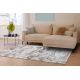 BLISS Z239AZ551 koberec sivý / ružová - Abstrakcia, moderný, štrukturálny