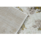 BLISS Z199AZ127 koberec krémová / zlatá - Abstrakcia, moderný, štrukturálny