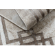 BLISS Z203AZ138 koberec krémová / béžová - Rám, moderný, štrukturálny