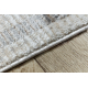 BLISS Z201Z128 koberec krémová / béžová - Rám, geometrický, moderný, štrukturálny