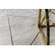 BLISS Z201Z128 Teppich creme / beige – Rahmen, geometrisch, modern, strukturell