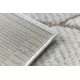 BLISS Z201Z128 alfombra crema / beige - Marco, geometric, moderna, estructural