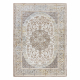 BLISS Z204AZ128 koberec krémová / béžová - Rám, ornament, moderný, štrukturálny