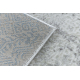 BLISS Z198AZ221 koberec krémová / modrý - Abstrakce, moderní, strukturální