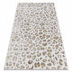 BLISS Z232AZ128 carpet cream / beige - Leopard pattern, modern, structural