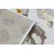BLISS Z232AZ128 kilimas kreminė / smėlio spalvos - Leopardo raštas, modernus, struktūrinis