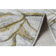 BLISS Z218AZ237 koberec krémová / zlato - Květiny, moderní, strukturální