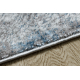 BLISS Z214AZ221 paklājs krēms / zils - Rozete, moderns, strukturāls