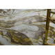 BLISS Z162AZ173 tæppe guld / creme - Abstraktion, moderne, strukturel