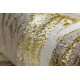 BLISS Z162AZ173 χαλί χρυσός / κρέμα - Αφηρημένο, μοντέρνο, δομικό