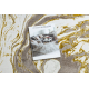 BLISS Z162AZ173 tæppe guld / creme - Abstraktion, moderne, strukturel