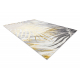 BLISS Z217AZ276 koberec zlatá / sivý - Palmové listy, moderný, štrukturálny