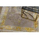 BLISS Z160AZ147 koberec tmavě béžová / zlato - Rám, řecký, výhradní, strukturální
