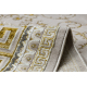 BLISS Z160AZ147 alfombra beige obscuro / dorado - Marco, griego, exclusivo, estructural