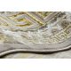 BLISS Z160AZ147 килим тъмно бежово / злато - Рамка, Грецька, изключителен, структурен