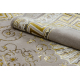 BLISS Z160AZ147 tapijt donker beige / goud - Kader, grieks, exclusief, structureel