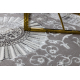 BLISS Z160AZ246 tapijt donker grijskleuring / grijskleuring - Kader, grieks, exclusief, structureel