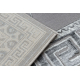 BLISS Z160AZ246 koberec tmavo tmavosivá / sivá - Rám, grécky, exkluzívne, štrukturálny