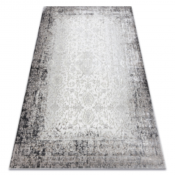 BLISS Z226AZ226 kilimas kreminė / pilka - Rėmas, ornamentas, modernus, struktūrinis