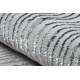 BLISS Z206AZ256 koberec svetlo šedá / sivá - Línie, moderný, štrukturálny