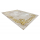 BLISS Z203AZ137 Teppich creme / gold – Rahmen, griechisch, modern, strukturell