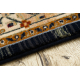 Tappeto KESHAN frange, Ornamento, telaio orientale 2886/53511 beige / blu scuro