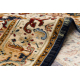 Tappeto KESHAN frange, Ornamento, telaio orientale 2886/53511 beige / blu scuro