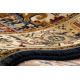 Tappeto KESHAN frange, Ornamento, telaio orientale 2886/53511 beige / blu scuro