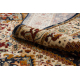 Carpet Wool KESHAN fringe, Ornament, frame oriental 2886/53511 beige / navy
