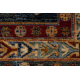 Tappeto KESHAN frange Telaio orientale 6174/53511 blu scuro / chiaretto