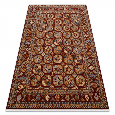 Tappeto KESHAN frange, Ornamento, telaio orientale 7874/53588 chiaretto