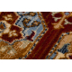 Teppich Wolle KESHAN Franse, Ornament, Rahmen orientalisch 7874/53588 rotwein