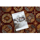 Tappeto KESHAN frange, Ornamento, telaio orientale 7874/53588 chiaretto