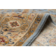 Carpet Wool KESHAN fringe, Frame oriental 7875/53544 beige / blue