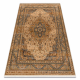 Tapis KESHAN franges, Ornement, cadre oriental 8995/53565 beige / bleu