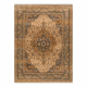 Tapis KESHAN franges, Ornement, cadre oriental 8995/53565 beige / bleu