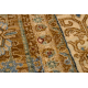 Carpet Wool KESHAN fringe, Ornament, frame oriental 8995/53565 beige / blue