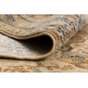 Tappeto KESHAN frange, Ornamento, telaio orientale 8995/53565 beige / bleu
