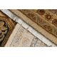 Tapis KESHAN franges, Ornement, cadre oriental 8995/53565 beige / bleu