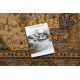 Tappeto KESHAN frange, Ornamento, telaio orientale 8995/53565 beige / bleu