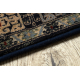 KESHAN tapis de couloir 6428/53551 oriental beige / bleu foncé