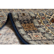 KESHAN tapis de couloir 6428/53551 oriental beige / bleu foncé